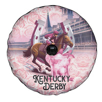 Kentucky Horse Racing Spare Tire Cover Rose Run For The Roses Derby Art