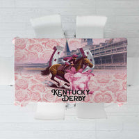 Kentucky Horse Racing Tablecloth Rose Run For The Roses Derby Art