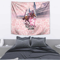 Kentucky Horse Racing Tapestry Rose Run For The Roses Derby Art
