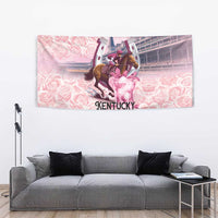 Kentucky Horse Racing Tapestry Rose Run For The Roses Derby Art