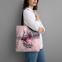 Kentucky Horse Racing Tote Bag Rose Run For The Roses Derby Art