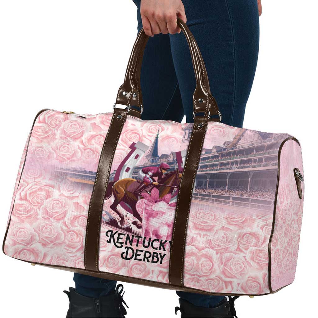 Kentucky Horse Racing Travel Bag Rose Run For The Roses Derby Art