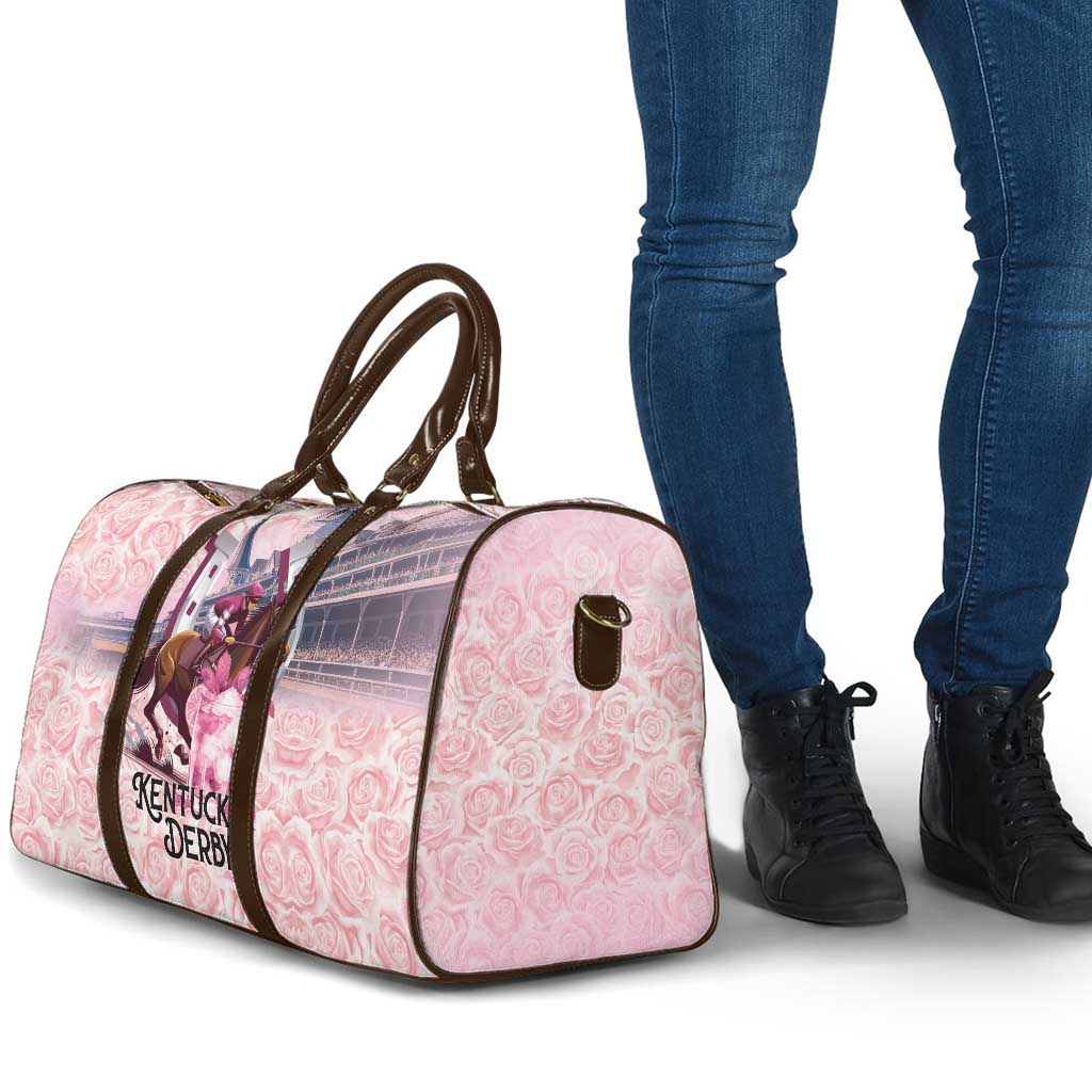 Kentucky Horse Racing Travel Bag Rose Run For The Roses Derby Art