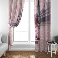 Kentucky Horse Racing Window Curtain Rose Run For The Roses Derby Art