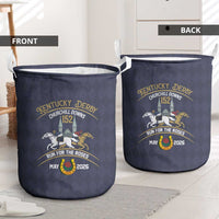 152nd Kentucky Horse Racing Laundry Basket Derby Run For The Roses Vintage