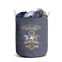 152nd Kentucky Horse Racing Laundry Basket Derby Run For The Roses Vintage