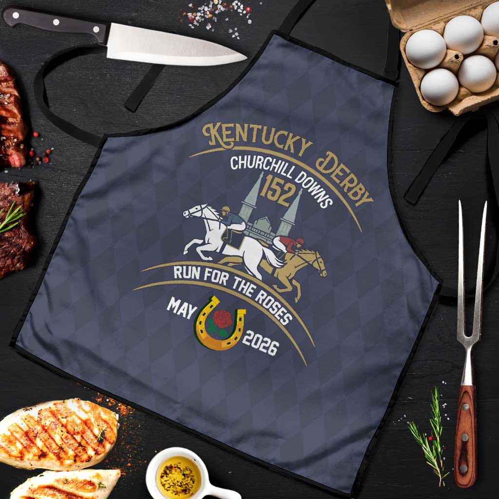 152nd Kentucky Horse Racing Apron Derby Run For The Roses Vintage
