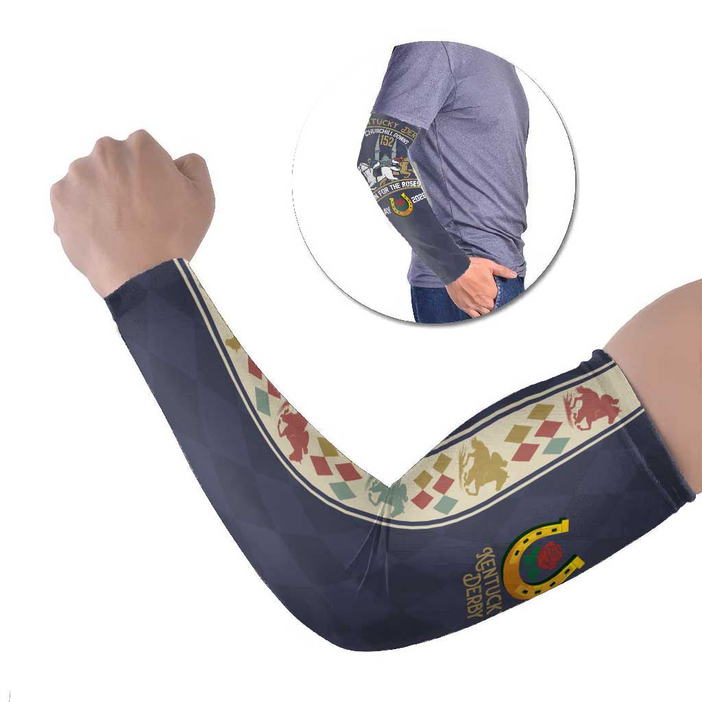 152nd Kentucky Horse Racing Arm Sleeves Derby Run For The Roses Vintage
