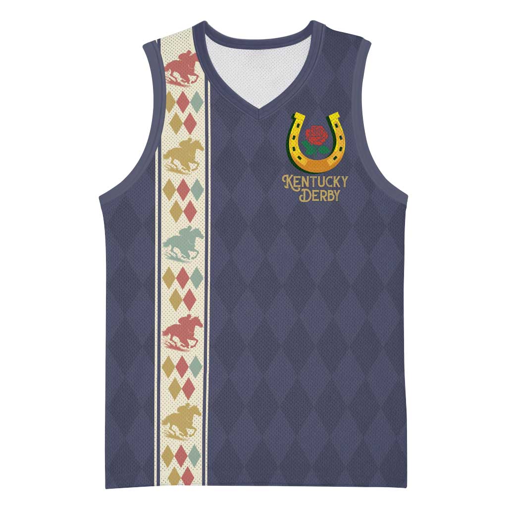 152nd Kentucky Horse Racing Basketball Jersey Derby Run For The Roses Vintage