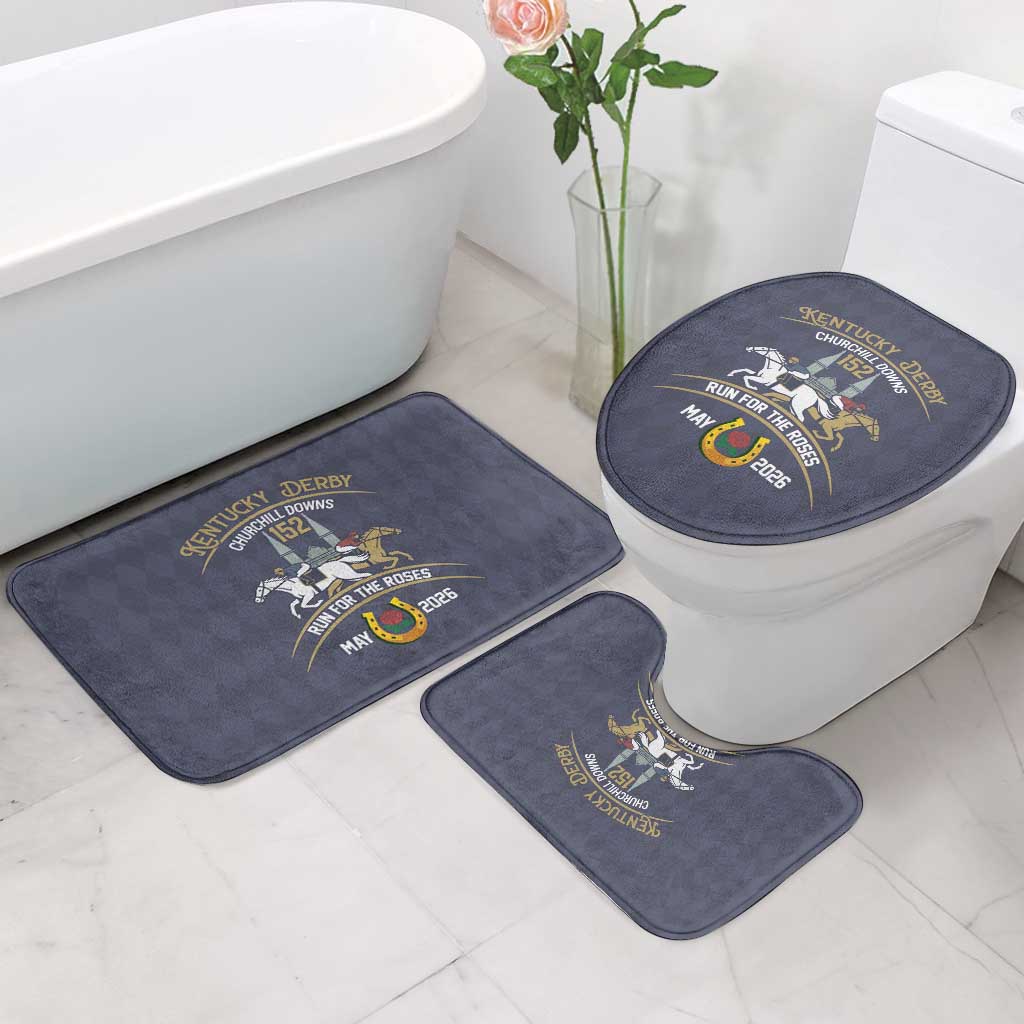 152nd Kentucky Horse Racing Bathroom Set Derby Run For The Roses Vintage
