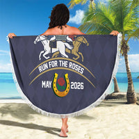 152nd Kentucky Horse Racing Beach Blanket Derby Run For The Roses Vintage