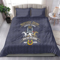 152nd Kentucky Horse Racing Bedding Set Derby Run For The Roses Vintage