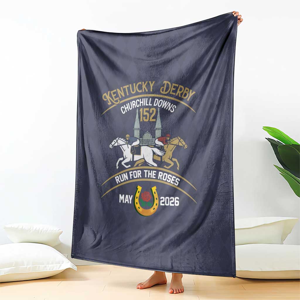 152nd Kentucky Horse Racing Blanket Derby Run For The Roses Vintage
