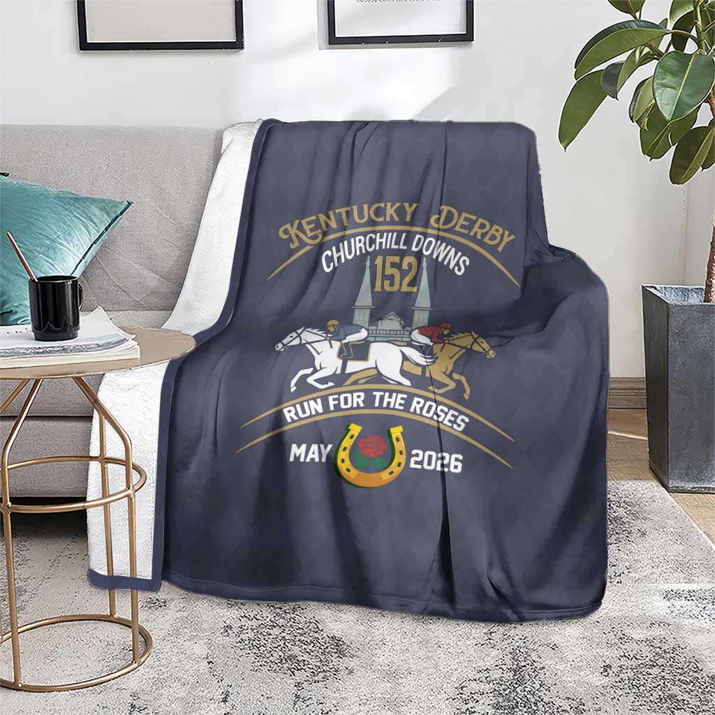 152nd Kentucky Horse Racing Blanket Derby Run For The Roses Vintage