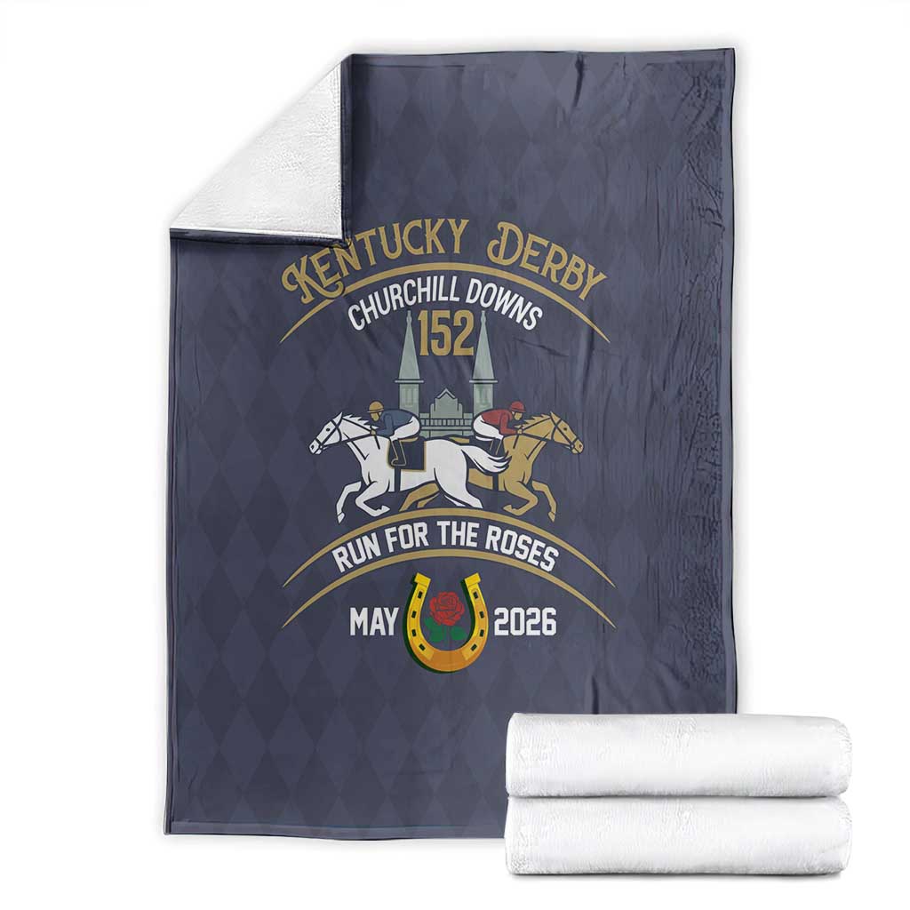 152nd Kentucky Horse Racing Blanket Derby Run For The Roses Vintage