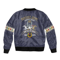 152nd Kentucky Horse Racing Bomber Jacket Derby Run For The Roses Vintage
