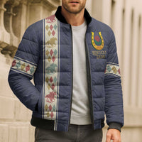 152nd Kentucky Horse Racing Bomber Puffer Jacket Derby Run For The Roses Vintage