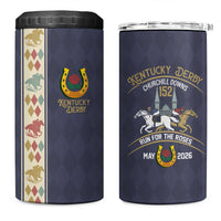 152nd Kentucky Horse Racing 4 in 1 Can Cooler Tumbler Derby Run For The Roses Vintage