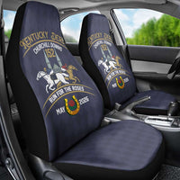 152nd Kentucky Horse Racing Car Seat Cover Derby Run For The Roses Vintage
