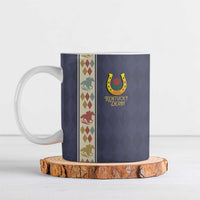 152nd Kentucky Horse Racing Ceramic Mug Derby Run For The Roses Vintage