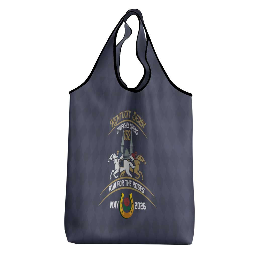 152nd Kentucky Horse Racing Grocery Bag Derby Run For The Roses Vintage