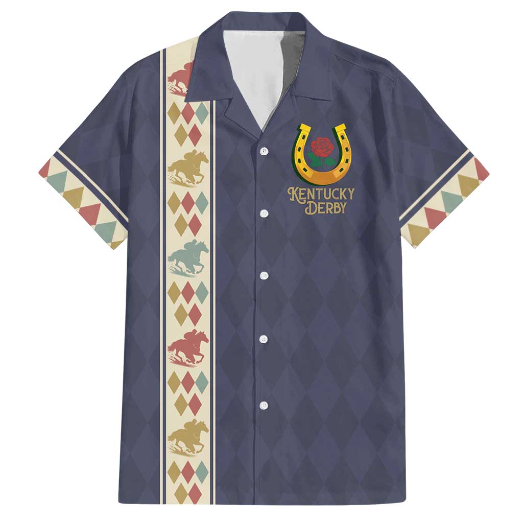 152nd Kentucky Horse Racing Hawaiian Shirt Derby Run For The Roses Vintage