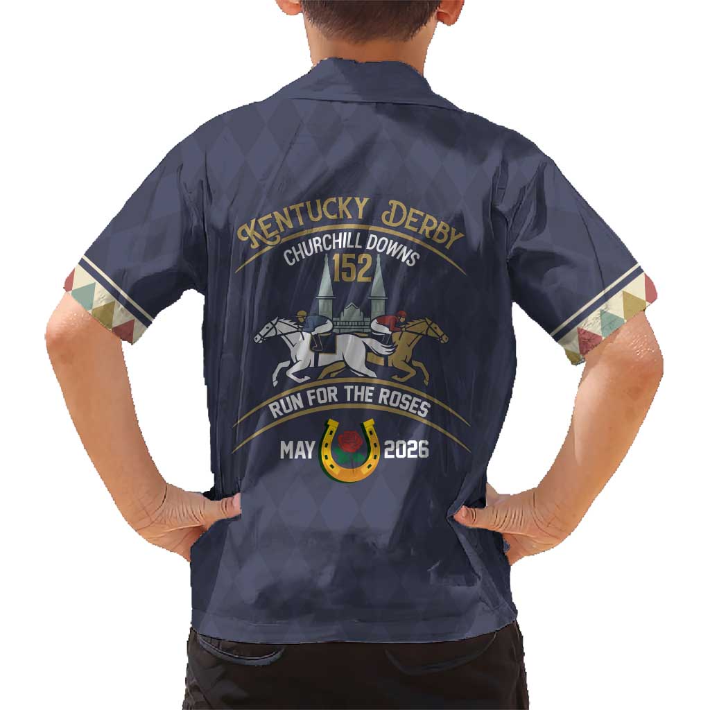 152nd Kentucky Horse Racing Hawaiian Shirt Derby Run For The Roses Vintage