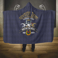 152nd Kentucky Horse Racing Hooded Blanket Derby Run For The Roses Vintage