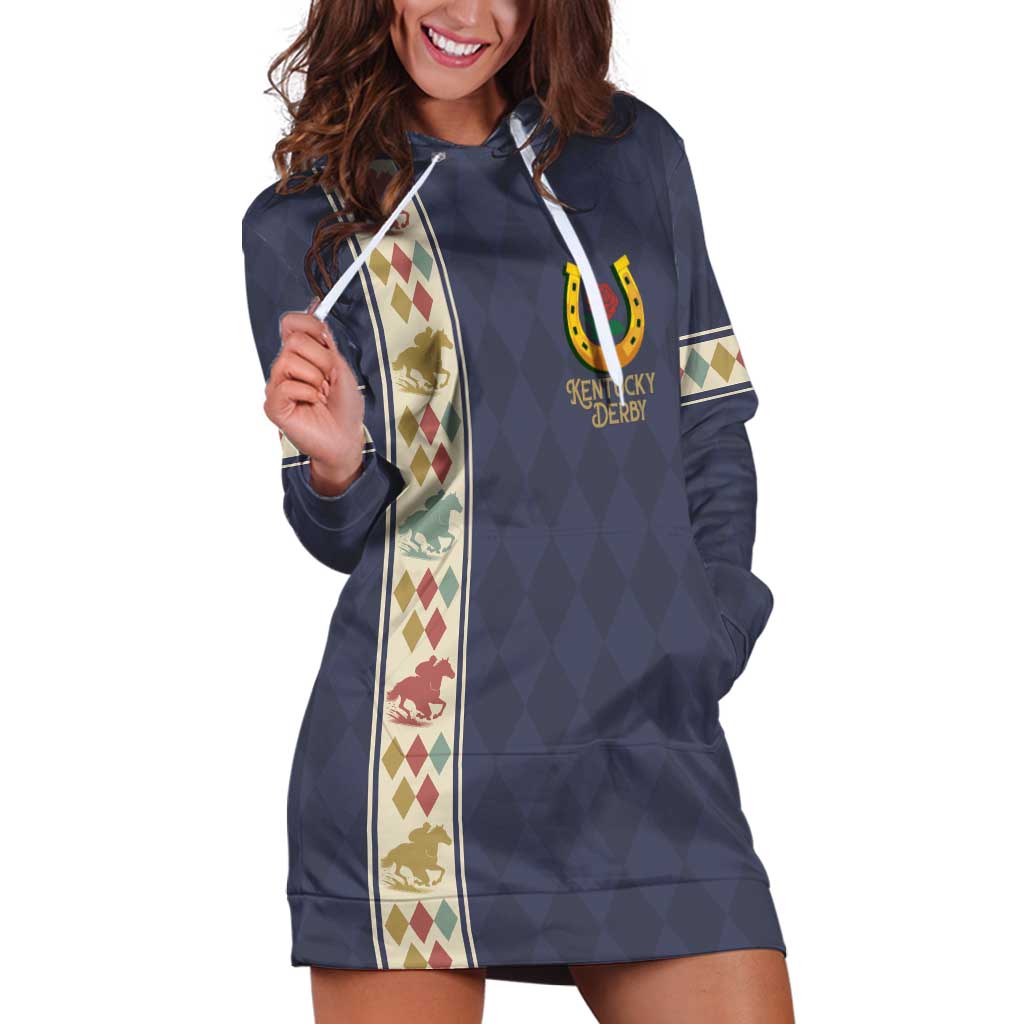152nd Kentucky Horse Racing Hoodie Dress Derby Run For The Roses Vintage