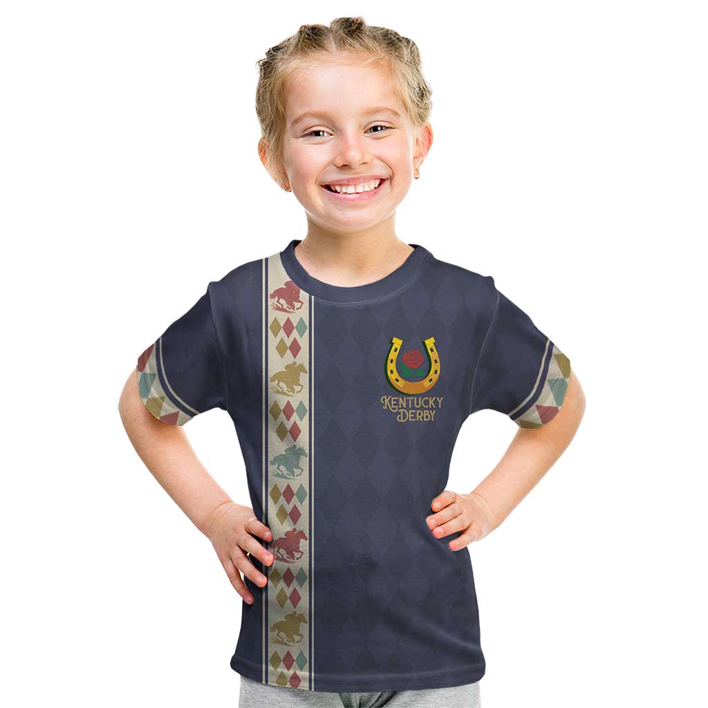 152nd Kentucky Horse Racing Kid T Shirt Derby Run For The Roses Vintage
