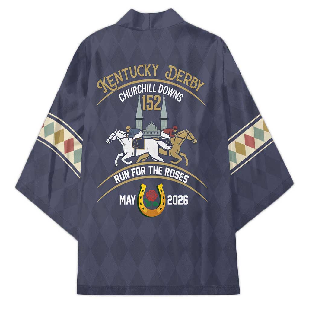 152nd Kentucky Horse Racing Kimono Derby Run For The Roses Vintage