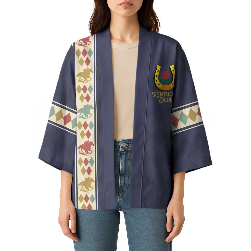 152nd Kentucky Horse Racing Kimono Derby Run For The Roses Vintage