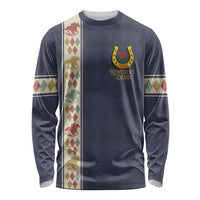 152nd Kentucky Horse Racing Long Sleeve Shirt Derby Run For The Roses Vintage