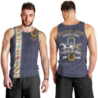 152nd Kentucky Horse Racing Men Tank Top Derby Run For The Roses Vintage