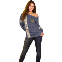 152nd Kentucky Horse Racing Off Shoulder Sweater Derby Run For The Roses Vintage