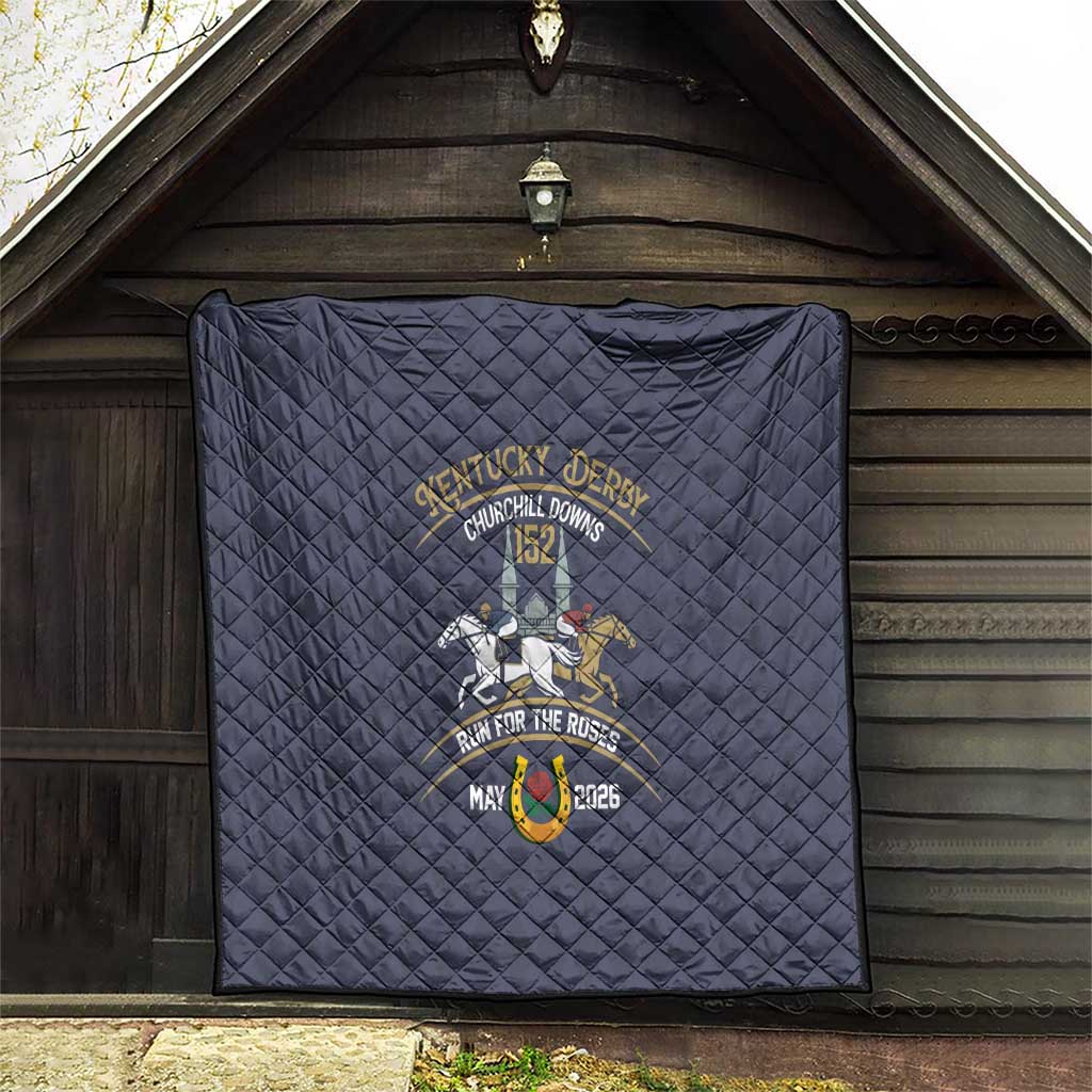 152nd Kentucky Horse Racing Quilt Derby Run For The Roses Vintage