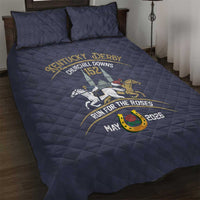 152nd Kentucky Horse Racing Quilt Bed Set Derby Run For The Roses Vintage