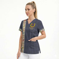 152nd Kentucky Horse Racing Scrub Top Derby Run For The Roses Vintage