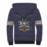 152nd Kentucky Horse Racing Sherpa Hoodie Derby Run For The Roses Vintage