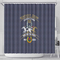 152nd Kentucky Horse Racing Shower Curtain Derby Run For The Roses Vintage