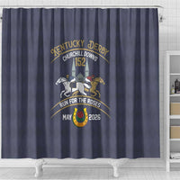 152nd Kentucky Horse Racing Shower Curtain Derby Run For The Roses Vintage