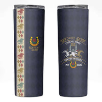 152nd Kentucky Horse Racing Skinny Tumbler Derby Run For The Roses Vintage