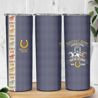 152nd Kentucky Horse Racing Skinny Tumbler Derby Run For The Roses Vintage