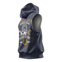 152nd Kentucky Horse Racing Sleeveless Hoodie Derby Run For The Roses Vintage
