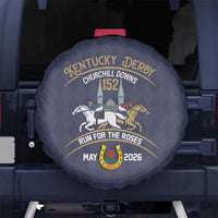 152nd Kentucky Horse Racing Spare Tire Cover Derby Run For The Roses Vintage