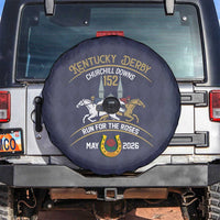 152nd Kentucky Horse Racing Spare Tire Cover Derby Run For The Roses Vintage