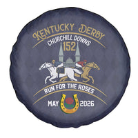152nd Kentucky Horse Racing Spare Tire Cover Derby Run For The Roses Vintage