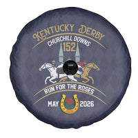 152nd Kentucky Horse Racing Spare Tire Cover Derby Run For The Roses Vintage
