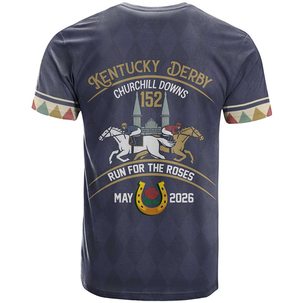 152nd Kentucky Horse Racing T Shirt Derby Run For The Roses Vintage