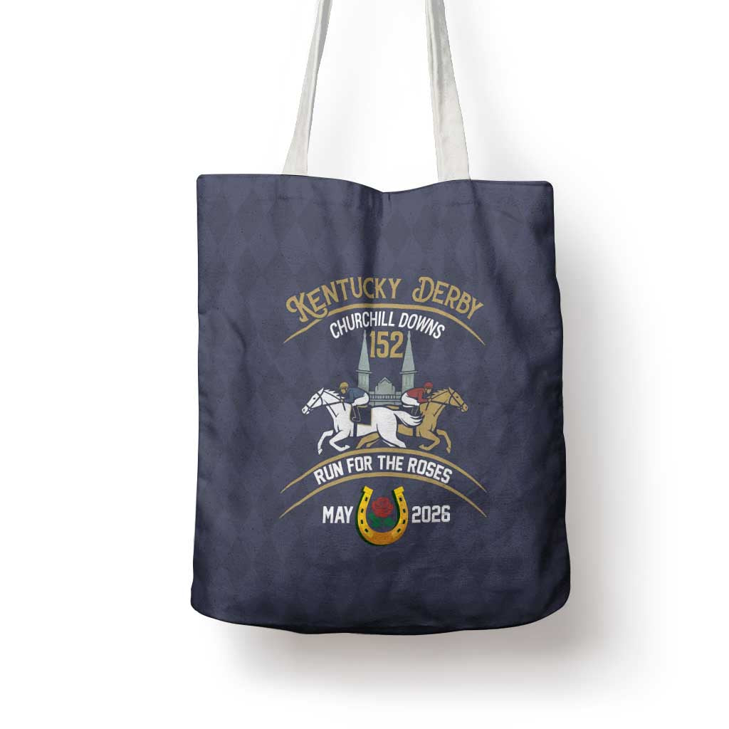 152nd Kentucky Horse Racing Tote Bag Derby Run For The Roses Vintage